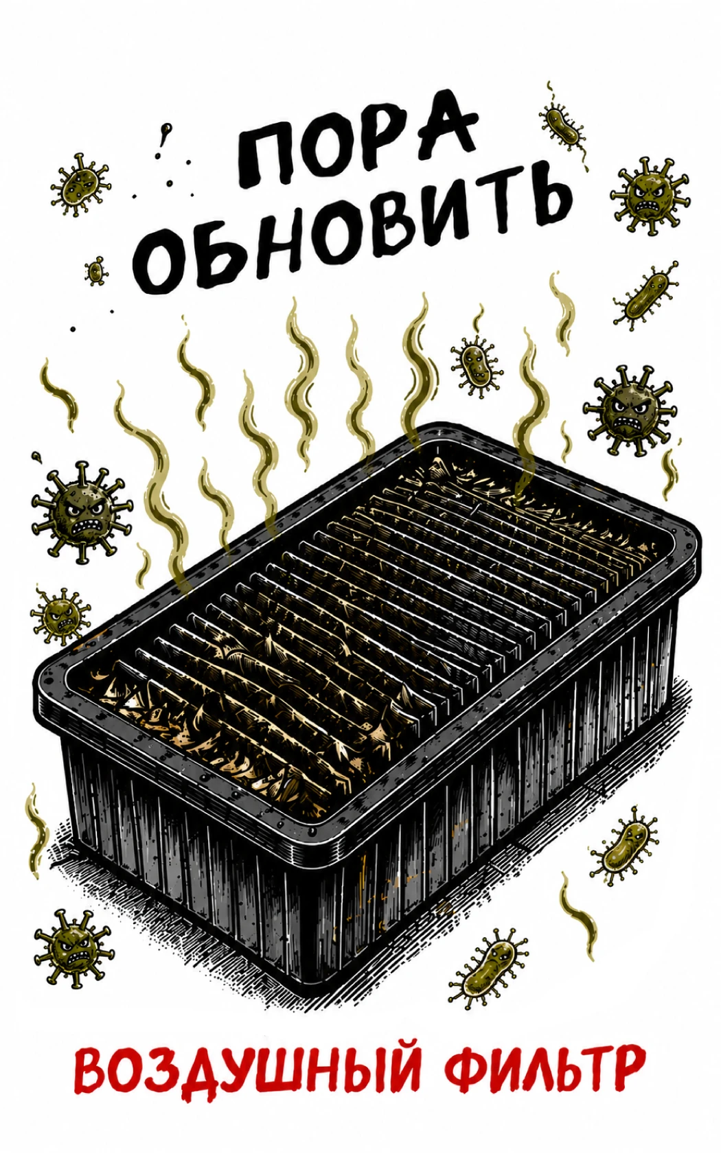 Пора заменить воздушный фильтр