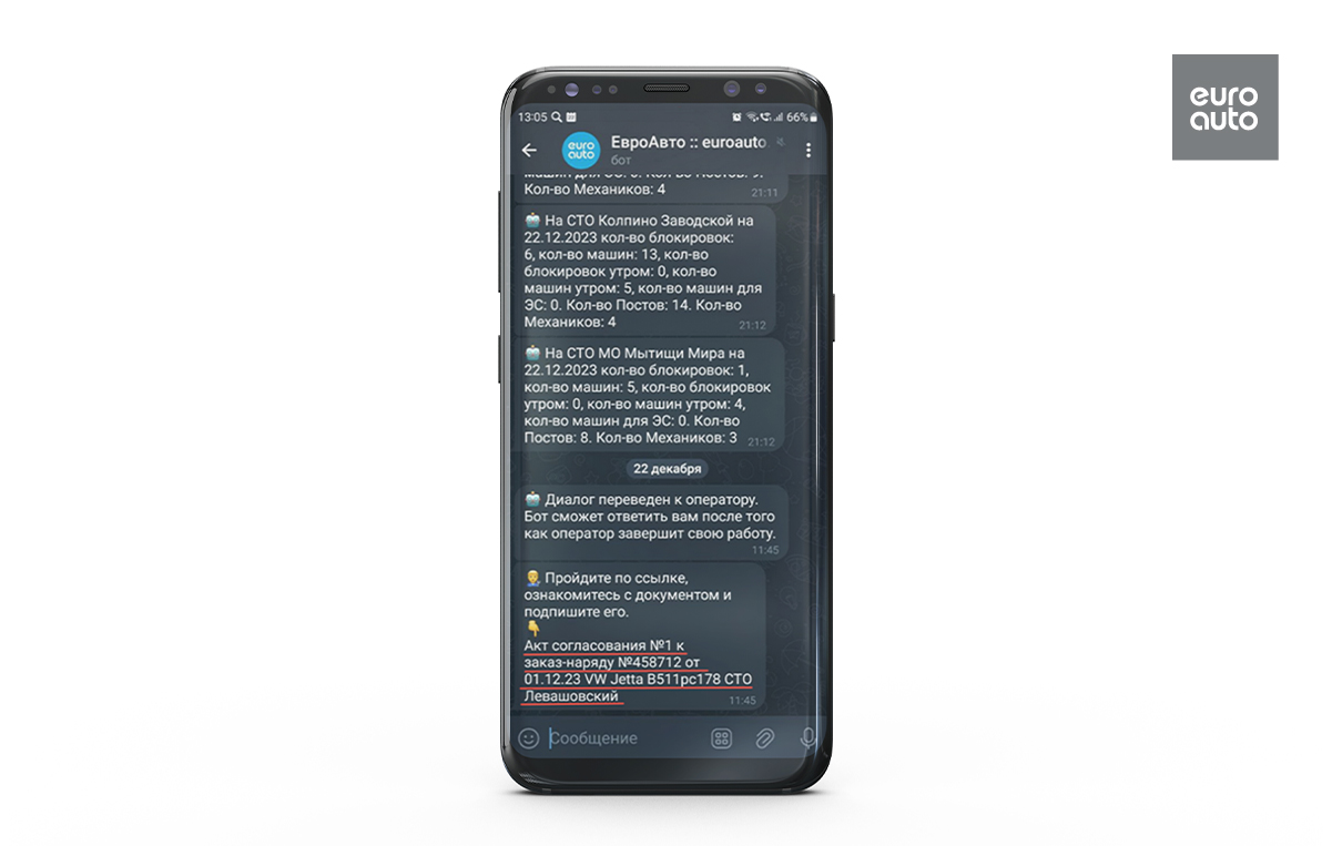 Как согласовать работы на СТО онлайн | ЕвроАвто