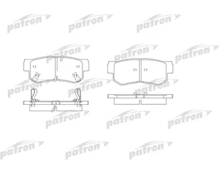 Колодки тормозные задние дисковые к-кт для Hyundai Trajet 2000-2009 новый