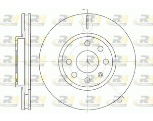 Диск тормозной передний вентилируемый для Opel Combo 2001-2011 новый