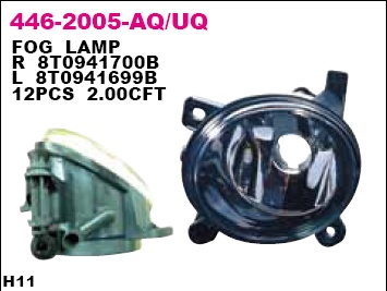 Фара противотуманная левая