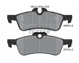 Колодки тормозные задние дисковые к-кт для Mini R53 2000-2007 новый