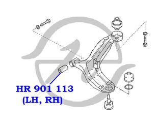 Сайлентблок пер. рычага передний горизонтальный для Hyundai Matrix 2001-2010 новый