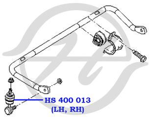 Стойка заднего стабилизатора для Ford C-MAX 2003-2010 новый