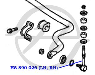 Стойка заднего стабилизатора для Mitsubishi L400 1994-2006 новый