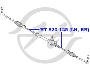 Тяга рулевая для Toyota Yaris 1999-2005 новый