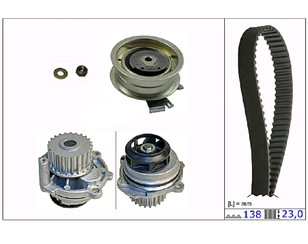 Насос водяной (помпа) + к-кт ремня ГРМ для Audi A3 (8L1) 1996-2003 новый