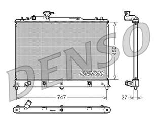 Радиатор основной для Mazda CX 7 2007-2012 новый