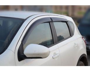 Ветровики (дефлекторы) бокового стекла к-кт для Nissan Qashqai (J10) 2006-2014 новый
