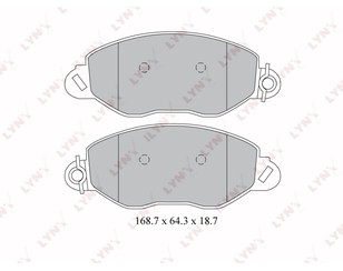 Колодки тормозные передние к-кт для LDV Maxus 2005-2009 новый