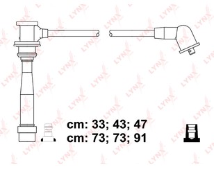 Провода высокого напряж. к-кт для Hyundai Santa Fe (SM)/ Santa Fe Classic 2000-2012 новый