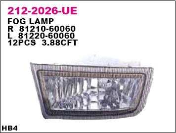 212-2026R-UE Depo от 3120 руб. для Toyota Land Cruiser (90)-Prado 1996 ...