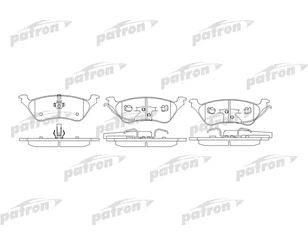 Колодки тормозные задние дисковые к-кт для Chrysler Voyager/Caravan (RG/RS) 2000-2008 новый