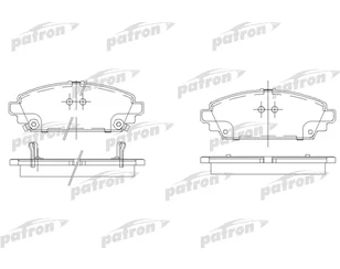 Колодки тормозные передние к-кт для Honda Civic 2001-2005 новый