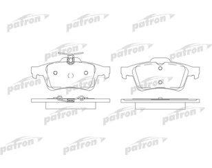 Колодки тормозные задние дисковые к-кт для Jaguar XK/ XKR 2006-2014 новый