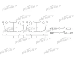 Колодки тормозные передние к-кт для Renault R18 1979-1986 новый