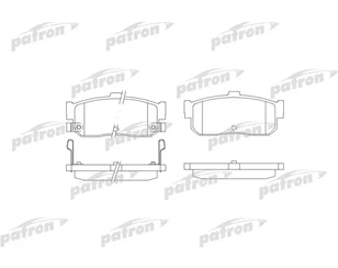 Колодки тормозные задние дисковые к-кт для Nissan Maxima (A33) 2000-2005 новый