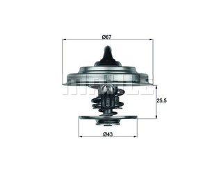 Термостат 67 для Mercedes Benz W201 1982-1993 новый