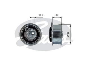 Ролик-натяжитель ремня ГРМ для VW Touran 2010-2016 новый