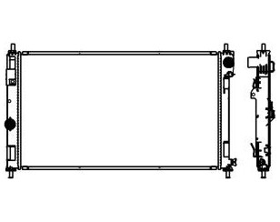Радиатор основной для Dodge Caliber 2006-2011 новый