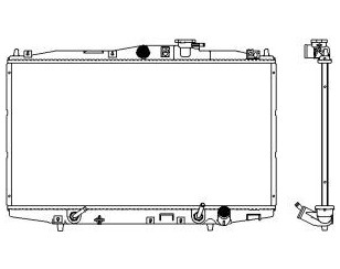 Радиатор основной для Honda Accord VI 1998-2002 новый