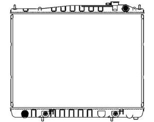 Радиатор основной для Nissan Terrano /Pathfinder (R50) 1996-2004 новый