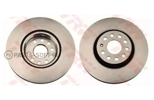 Диск тормозной передний вентилируемый