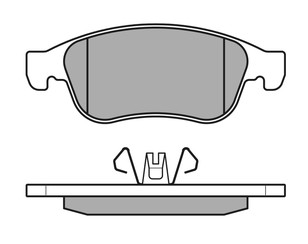 Колодки тормозные передние к-кт для Renault Fluence 2010-2017 новый
