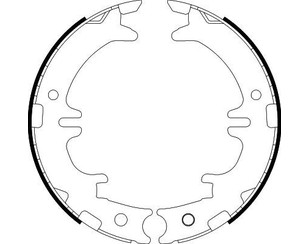 Колодки ручного тормоза к-кт для Lexus IS 200/300 1999-2005 новый