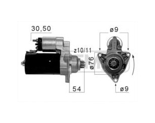 Стартер для VW Transporter T4 1991-1996 новый