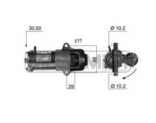 Стартер для Ford Mondeo III 2000-2007 новый