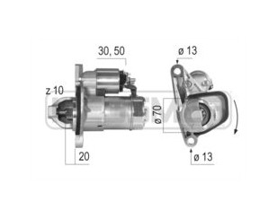 Стартер для Nissan Qashqai (J10) 2006-2014 новый