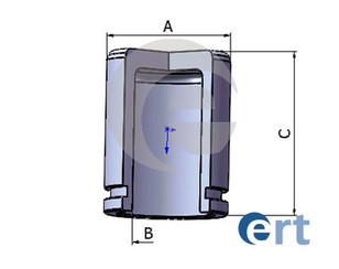 Поршень переднего суппорта для Fiat Ducato 244 (+Elabuga) 2002-2006 новый