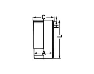 Гильза для MAN 4-Serie TGA 2000-2008 новый