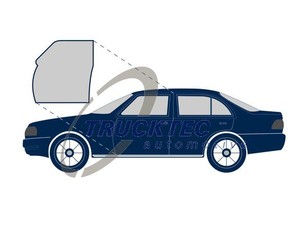 Уплотнитель (наружный) для Mercedes Benz W124 1984-1993 новый