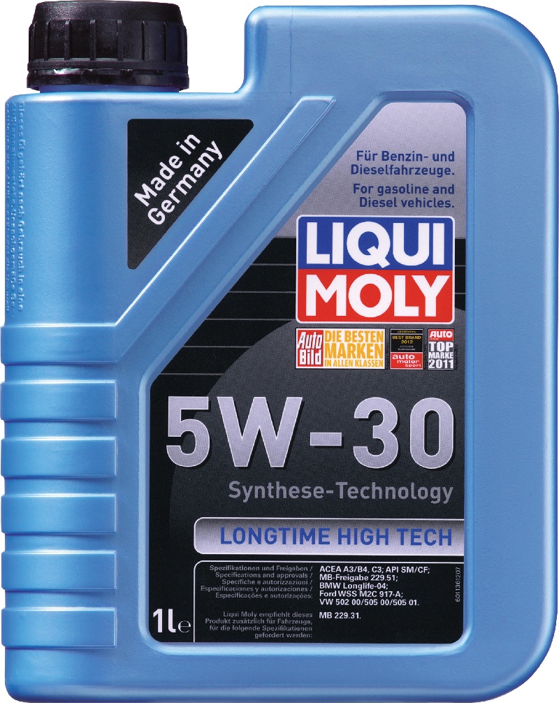 Масло LIQUI MOLY LONGTIME HIGH TECH 5W30 1Л купить в ЕвроАвто