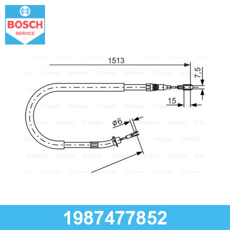1987477852 BOSCH от 787 руб. в Москве