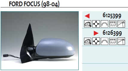 Зеркало левое электрическое