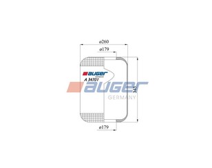 Воздушная подушка (опора пневматическая) для ROR Axis >2000 новый