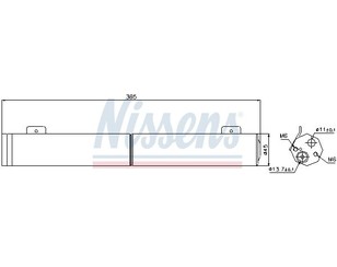 Осушитель системы кондиционирования для Mercedes Benz W245 B-klasse 2005-2011 новый