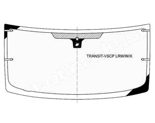 Стекло лобовое (ветровое) для Ford Transit 2006-2013 новый