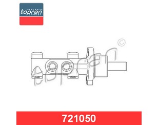 Цилиндр тормозной главный для Peugeot 206 1998-2012 новый