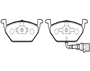 Колодки тормозные передние к-кт для VW Golf IV/Bora 1997-2005 новый