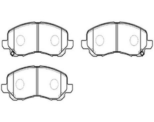 Колодки тормозные передние к-кт для Chrysler Sebring 2006-2010 новый