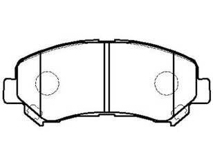 Колодки тормозные передние к-кт для Nissan X-Trail (T31) 2007-2014 новый