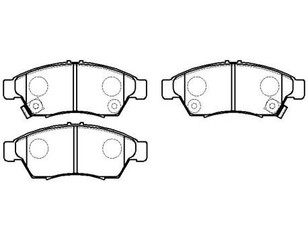 Колодки тормозные передние к-кт для Suzuki Liana 2001-2007 новый