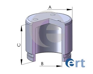 Поршень переднего суппорта для Mitsubishi Space Gear 1995-2006 новый