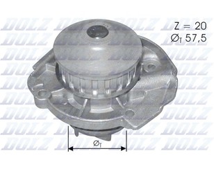 Насос водяной (помпа) для Fiat Panda 1992-2003 новый