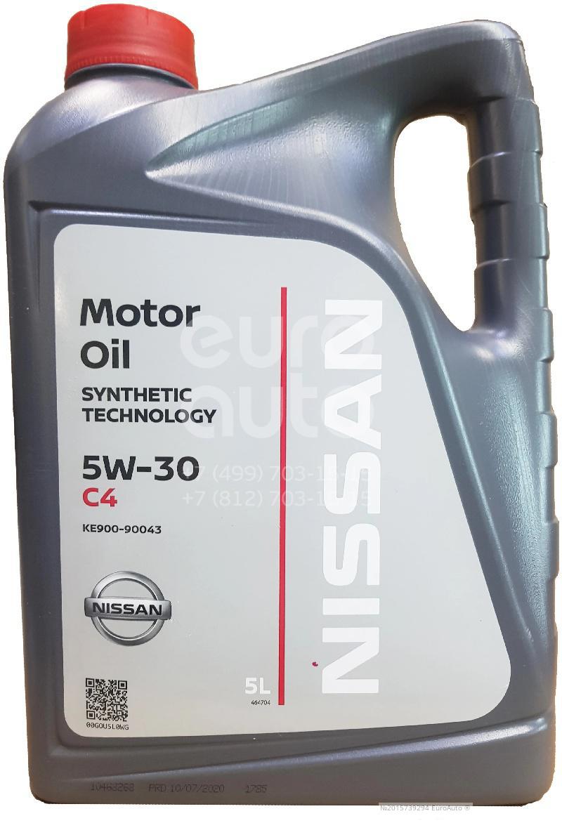 Масло NISSAN MOTOR OIL SAE 5W30 DPF 5L купить в ЕвроАвто