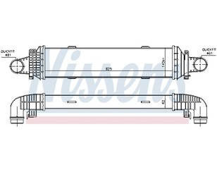 Интеркулер для Mercedes Benz W212 E-Klasse 2009-2016 новый